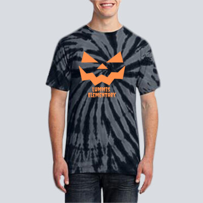 Adult Tie-Dye T-Shirt - Fall - Jacko Lantern Orange  Thumbnail