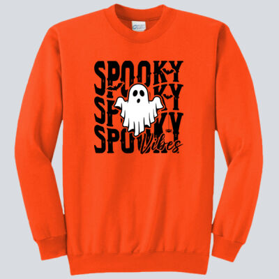 Adult Crewneck - Fall - Spooky Vibes  Thumbnail