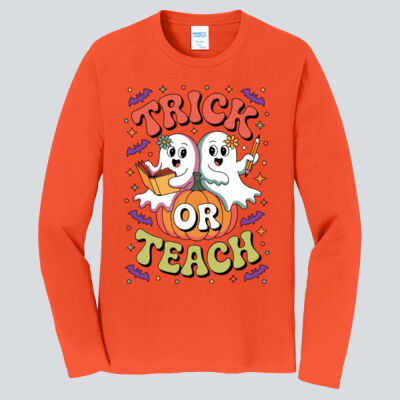 Adult Long Sleeve Shirt - Fall - Trick or Teach  Thumbnail