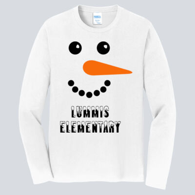 Adult Long Sleeve Shirt - Winter - Snowman  Thumbnail